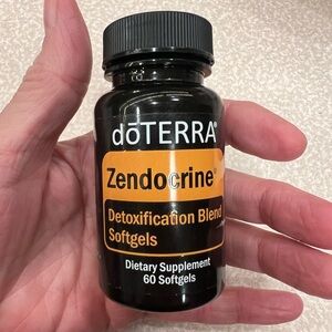doTERRA Zendocrine Supplement Black Bottle #45 gel tabs  detoxifying